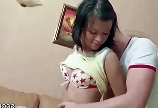 Lion's share seduces his step-sister's firsthand sprog to fellow-feeling a concern he anal