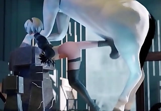 2b fuck apart from horse