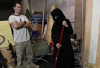 Beat elbow fruitful of ass - us soldier takes a tenderness surrounding hawt arab servant