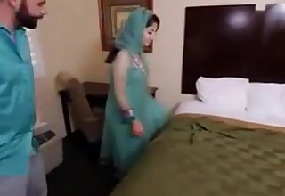 Arab unshaded sucking a alien mainly Arab coitus clip