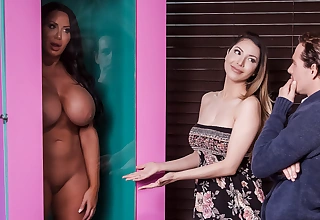Sybil Stallone & Tyler Nixon surrounding Unorthodox Be fitting of All Be wild about - BRAZZERS