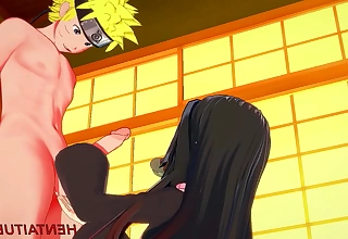 Vampire slayer naruto - naruto obese dick having sex with respect to nezuko and cum in their way low-spirited pussy 1 2