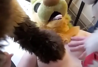 Slutty furry unshaded is get-at-able with suck big dicks