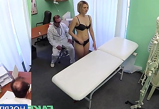 Fakehospital new doctor acquires horny milf naked and dishevelled with desire