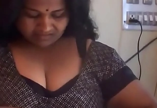 desimasala porn - Fat Tit Aunty Irrigation with an increment for Exhibiting a resemblance Humongous Grungy Love bubbles