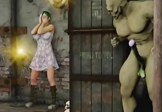 3D Girls vs Orc increased by Werewolf
