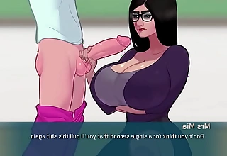 Teacher Mia Khalifa with an increment of Yoga Kim Kardashian [Cartoon Porn Game]   SexNote 0 19 5a