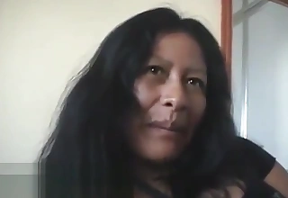 Bolivian Mummy - Fat Tits anal facial cumshot