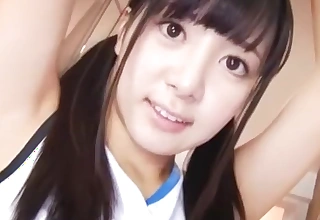 Hottest Japanese slut Hitomi Fujiwara round Remarkable Small Tits, Fetish JAV clip