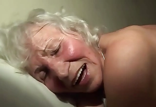 Extreme piping hot 76 maturity old granny verge on fucked