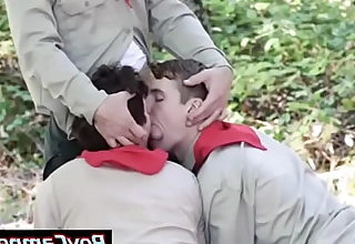 BoyCamper XXX video - First Time gay sex outdoors