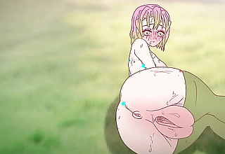 Mitsuri seduces not far from say no to grown pussy ! Porn demon slayer Hentai ( cartoon 2d ) anime