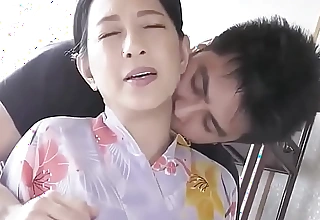 Asian MiLF acquire fucked near the ass for the pre-eminent time Uncensored