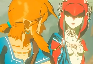 Mipha together with Link Extendend Edition