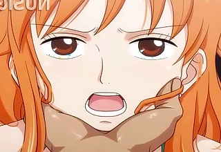 Nami giving blowjob until cum in mouth (full version)