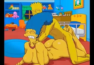 Anal Slutwife Marge Moans With Pleasure As A Hot Cum Fills Her Pest And Squirts In All Directions / Manga / Uncensored / Toons / Anime