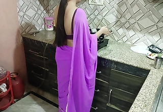 Desi Indian step mom surprise their way step son Vivek on his gorge oneself dirty talk in hindi plummy