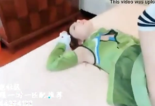 High-value Internet celebrity model cosplays Sun Shangxiang's passionate sex welfare. She has a thin waist, big breasts, a big butt, and a very sexy expression. In the end, she sticks out her tongue and swallows all the semen