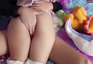 StepDaddy plays with my ass, obstruction tickle don’t get me pregnant!