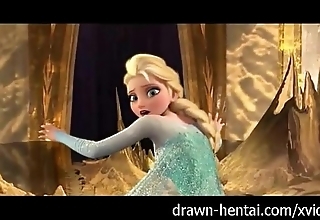 Boreal anime - elsa's drenched get-up-and-go