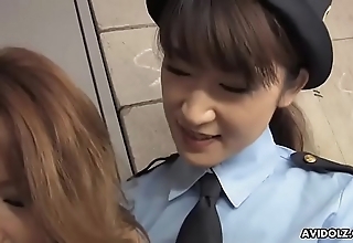 Ginger beer police functionary licks and toys japanese playgirl momomi sawajiri